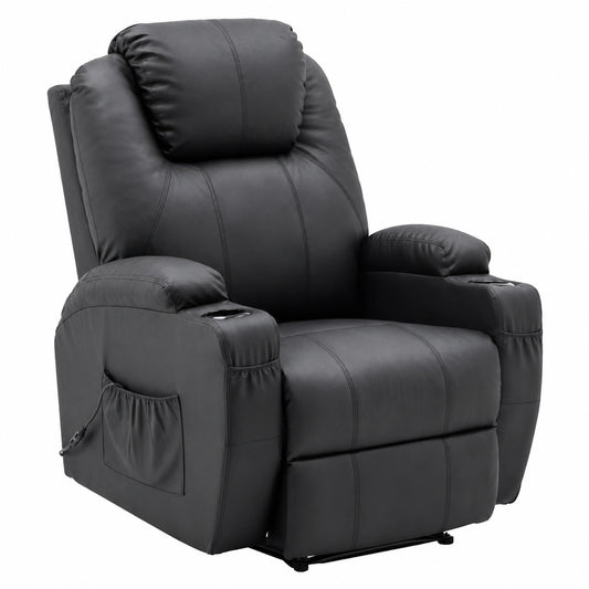 Fauteuil, coloris noir, pour le salon ou la chambre