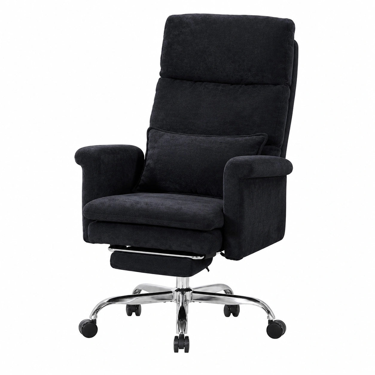 Fauteuil, pivotant, coloris noir, pour le salon ou la chambre