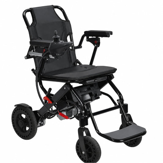 Fauteuil, pliable, en aluminium, coloris noir, pour le salon ou la chambre